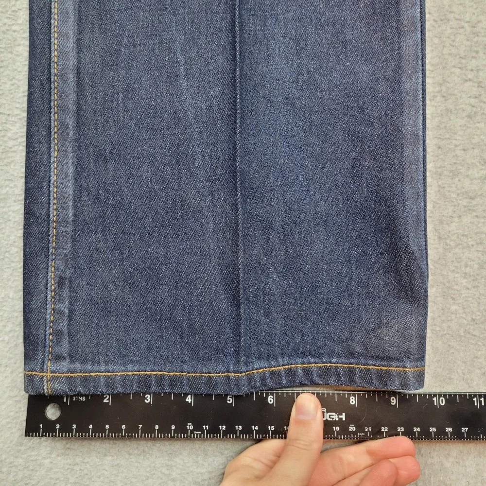 Levi's 517 Bootcut Jeans Mens 38x32 Blue Denim 100% Cotton Classic Dark Wash